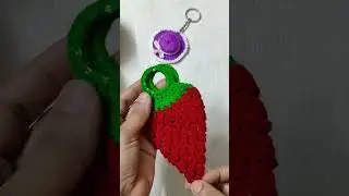 Very Easy Crochet Hat Keyring Made From Bottle Cap 😱😍 Kunuz Kitchen & Art is live ❤️