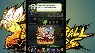 PvP RATING MATCH First Time || DB LEGENDS Gameplay