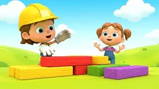 Roblox Tiny Builder Broke the Rainbow Bridge | Fun Kids Song | Nursery Rhymes