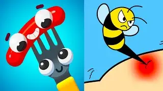 Help Me Tricky Story  vs Fork N Sausage 😱🙄🤪😱 Hard Levels Challenge Walkthrough Gameplay Ep1252