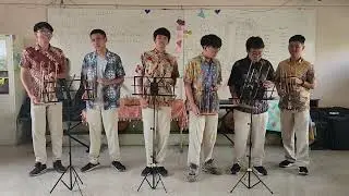 Ujian Praktik memainkan Angklung... #angklung #musikdaerah #musiktradisional