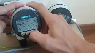#SIEMENS SITRANS  RD150+LR150 , How to setting display RD150