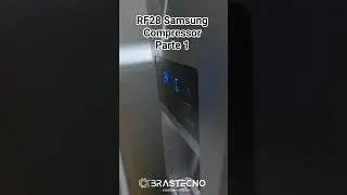 RF28 SAMSUNG. DEFEITO DE COMPRESSOR P1. #geladeira #inverter