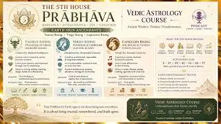 Fifth House (Prābhāva / Radiance) for Earth Signs &mdash; Taurus, Virgo & Capricorn Rising