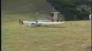 alisport silent glider down hill take off