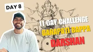 11 Day Challenge, Day 8 | वडगाव | Belgaum | गणपती बाप्पा दर्शन vlog | बेळगांव शहर | बाप्पा दर्शन 