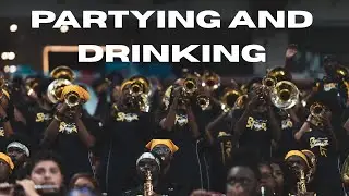 Celebration Bowl - Partying and Drinking | PVAMU Marching Storm | 2025