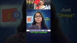 Union Budget 2025 - 5 Big GST Changes You Can&rsquo;t Afford to Miss | All in Just 3 Minutes! GST in Tamil