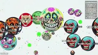 GREATEST SAME SIZE POPSPLIT! BIGGEST DOUBLESPLIT DESTRUCTION EVER?! ULTRA LINESPLIT In Agar.io