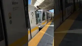 This is the Los Angeles Metro Green Line Train🚆