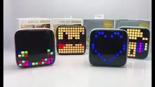 LED Colorful Light RGB Audio Bluetooth Small Speaker-Gearbest .com
