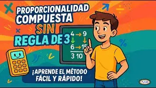 Proporcionalidad Compuesta SIN regla de 3. Todos los casos posibles. 