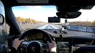 Fastest Porsche 991 in the World 8.60@173mph -AIM Performance / ES Motor