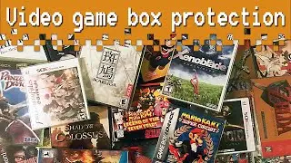 How to Protect your Video Game Boxes and Cases