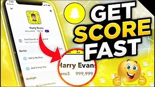 How To Increase Snapchat Score Fast Without Adding Celebrities/Streaks in 2022 | (NEW EASY TRICK)