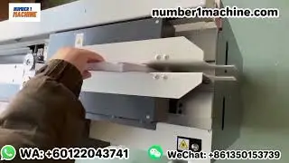 Automatic Perfect Binding Machine | Hot Glue Book Binder | Fast & Professional Binding Machine Demo