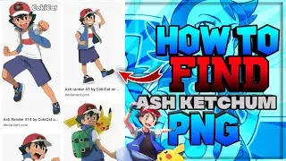 How To Find Ash Ketchum Png For Your Thumbnail And Logo In Google