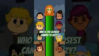 Who Is The Closest Camper To Izzy In Total Drama? #totaldrama #disventurecamp #totaldramaisland #td