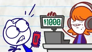 Pencilmate Buys Emergency Snacks -in- &ldquo;Flake it till you make it&rdquo; Pencilmation Cartoons!