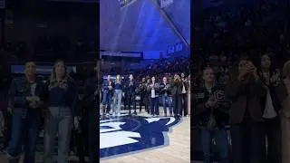🏆 UConn Huskies honor 2015-2016 National Championship teams | women's college basketball #shorts
