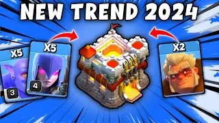 TH11 Druid + Bowitch Attack Strategy 2024 | New Th11 Attack Strategy (Clash Of Clans)