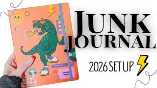 Setting Up My New Junk Journal for⚡ 2026 ⚡