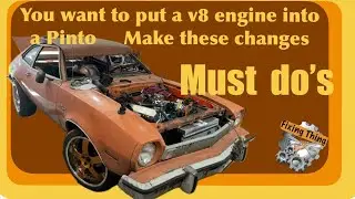Что нужно сделать, чтобы установить двигатель V8 на Ford Pinto