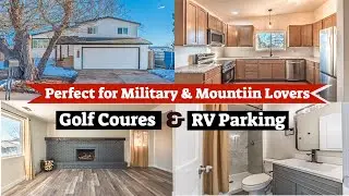 Colorado Springs Gem! | REMODELED Home with RV Parking & Mountain Views | 4BD near Golf Courses