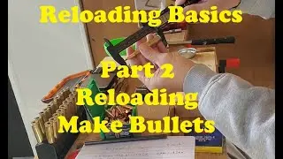 Reloading Basics Part 2 - Reloading Guide - Cases with Primer, Powder and Bullet 👋