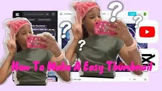 How To Make A Easy Thumbnail ? ✨Tutorial✨￼