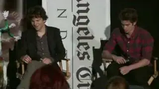 L.A. Times Young Hollywood Roundtable: Andrew Garfield on Spider-Man, Carey Mulligan on Mario Lopez