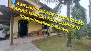 💎 A MELHOR CASA DE 4 QUARTOS DO PARQUE NANCI MARICÁ