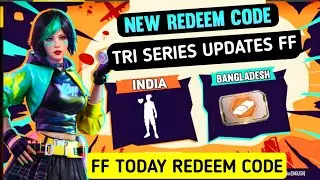 Free Fire Redeem Code Today 9 April | Tri Series Day 1 Redeem Code | Free Fire New Event -RaajGaming