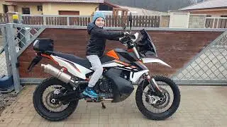 KTM 890 Adventure R with Exan exhaust