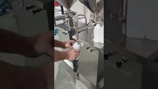 Полуавтоматическая машина для розлива жидкостей