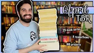 April TBR 📚 Spring Cleaning With BIG Series and EXCITING Readathons 🌸
