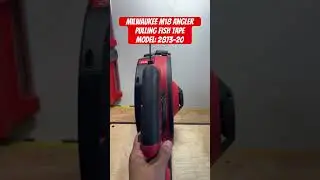 @MilwaukeeTool angler pulling fish tape #electrician #lowvoltage #bluecollar #trades #milwaukee