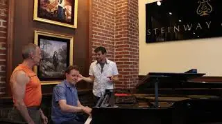 Classic Pianos Portland Celebrate With  Mr. Holmes The Arrival  Of Hamburg Steinway 
