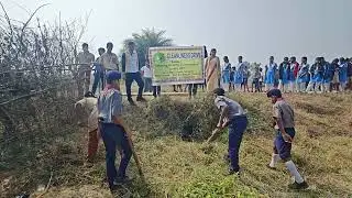 My scout troop participated in cleanliness Drive mission under Ecoclub