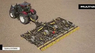 Multiva Optima EVO800 S-tine harrow