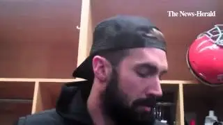 Browns tight end Jordan Cameron, frustrated at being sidelined with a concussion, hopes to play agai