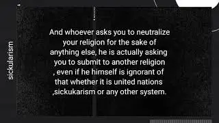 Sickularism @revertDaWOOD  @Muslimahexplains @SoloEditsVids