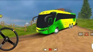 Coach Bus Simulator India Off Road Driving Bus Game Simulator GB Game bazaar Gameplay Video #34