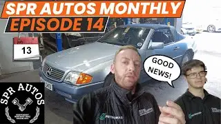 SPR Autos Monthly Ep.14: ⚡RARE AMGs, Mercedes Electrical Fixes & Classic SL R129⚠️