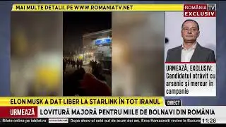 Elon Musk a dat liber la Starlink &icirc;n tot Iranul. Imagini incredibile