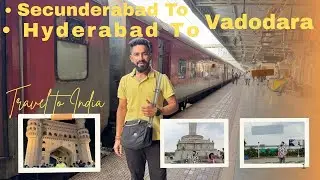Secunderabad To Vadodara😍| 22737 Secunderabad to Hisar express ￼| train journey | 2nd AC Travelling 