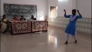 Solo dance compitition at Baideswar Ashram School on the event of SARGIFULA