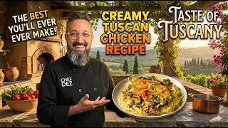 Вкусный и нежный рецепт курицы по-тоскански | Простой семейный ужин от шеф-повара Деза
