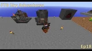 Minecraft FTB Sky Adventures Modpack Ep18: A bit of Engineering