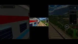 Rail Sim World part 2 come realistic whether high speed run likes subscribe 🔥🔥